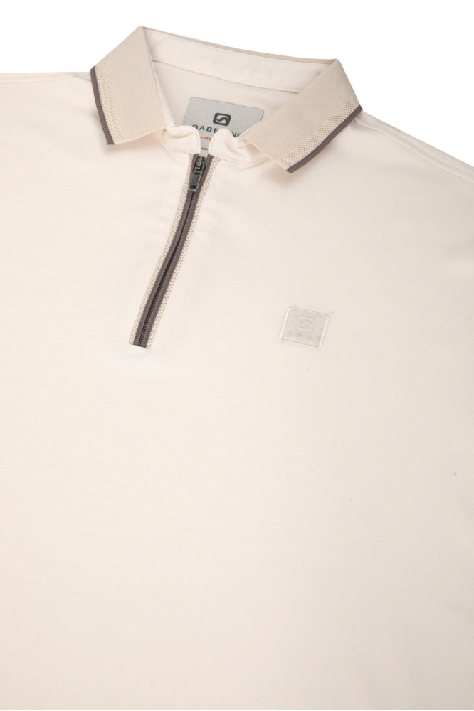 PREMIUM ZIPPER POLO 235920 SAND